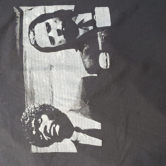 Pulp Fiction T-shirt Black with Grey Image L. - Picture 2 of 5